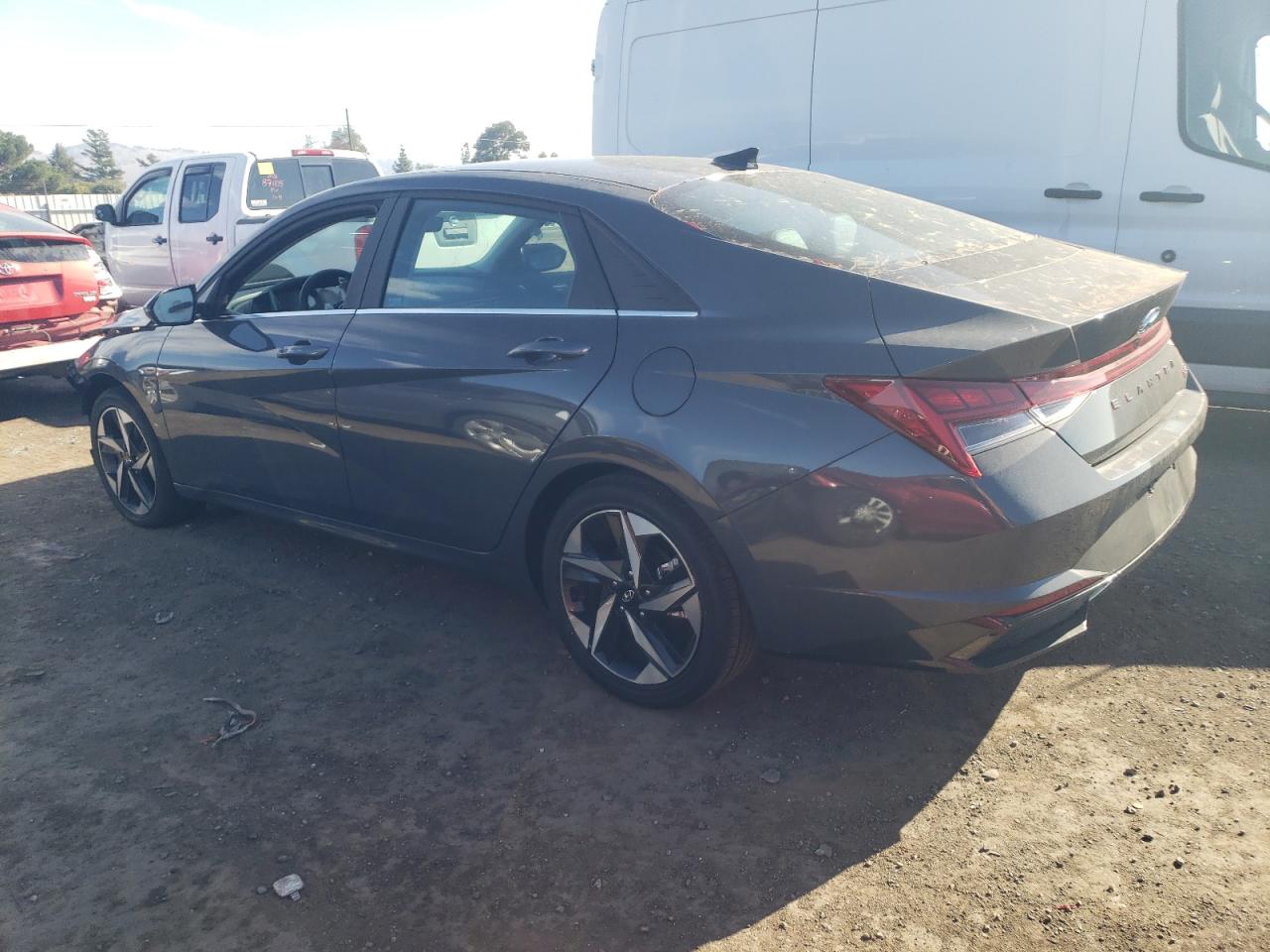 Image 2 of 2023 HYUNDAI ELANTRA LIMITED 2023 with VIN KMHLN4AJ4PU074095