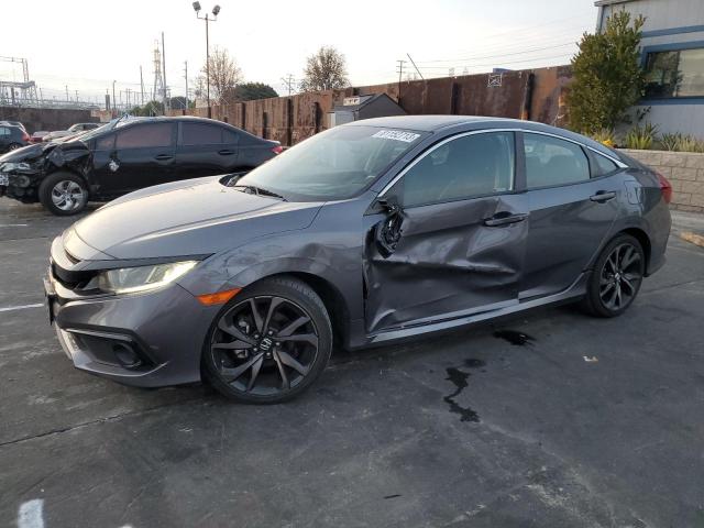 Image 1 of 2019 HONDA CIVIC SPORT 2019 with VIN 2HGFC2F81KH582491