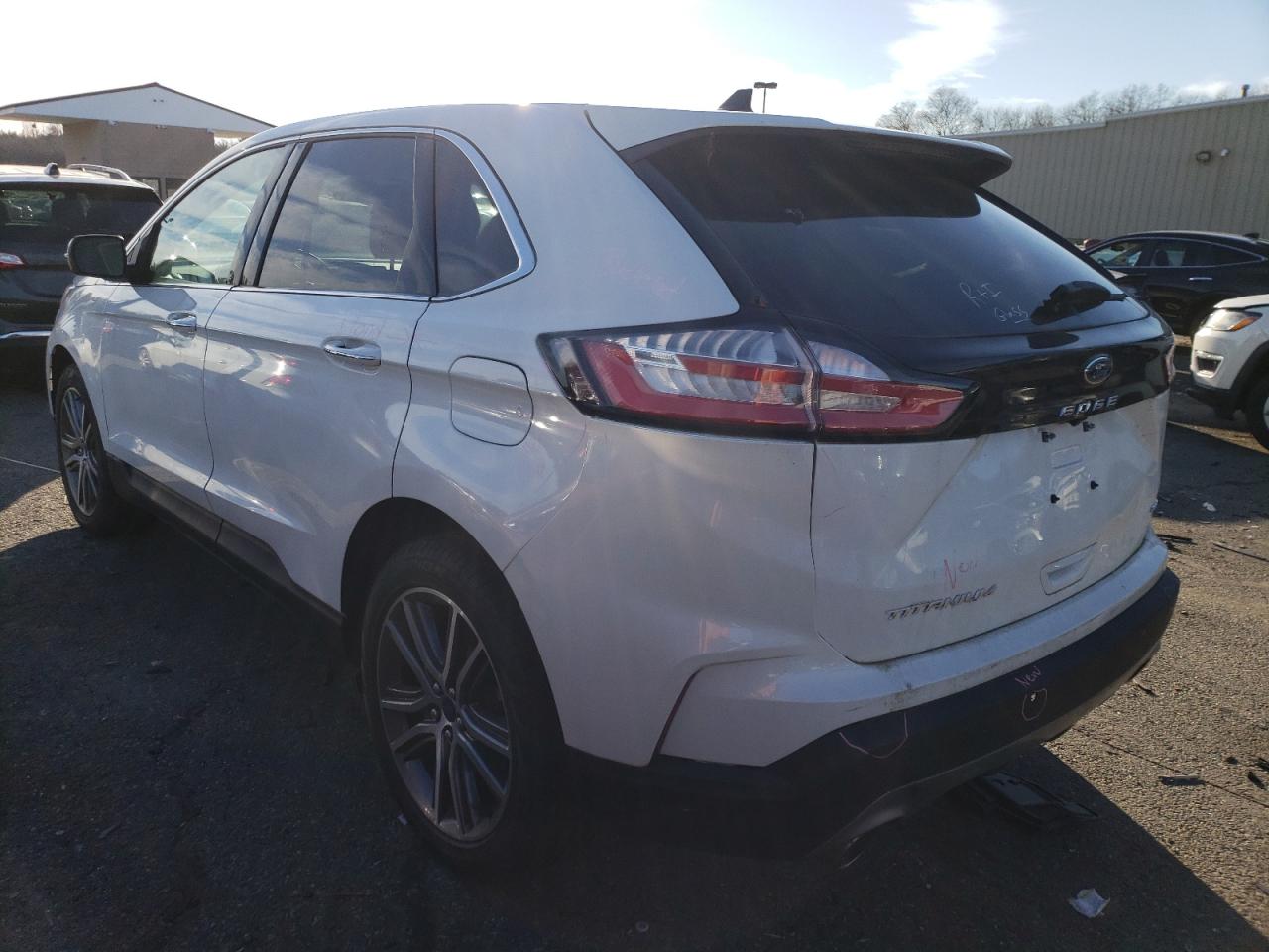 Image 2 of 2022 FORD EDGE TITANIUM 2022 with VIN 2FMPK4K91NBB15641
