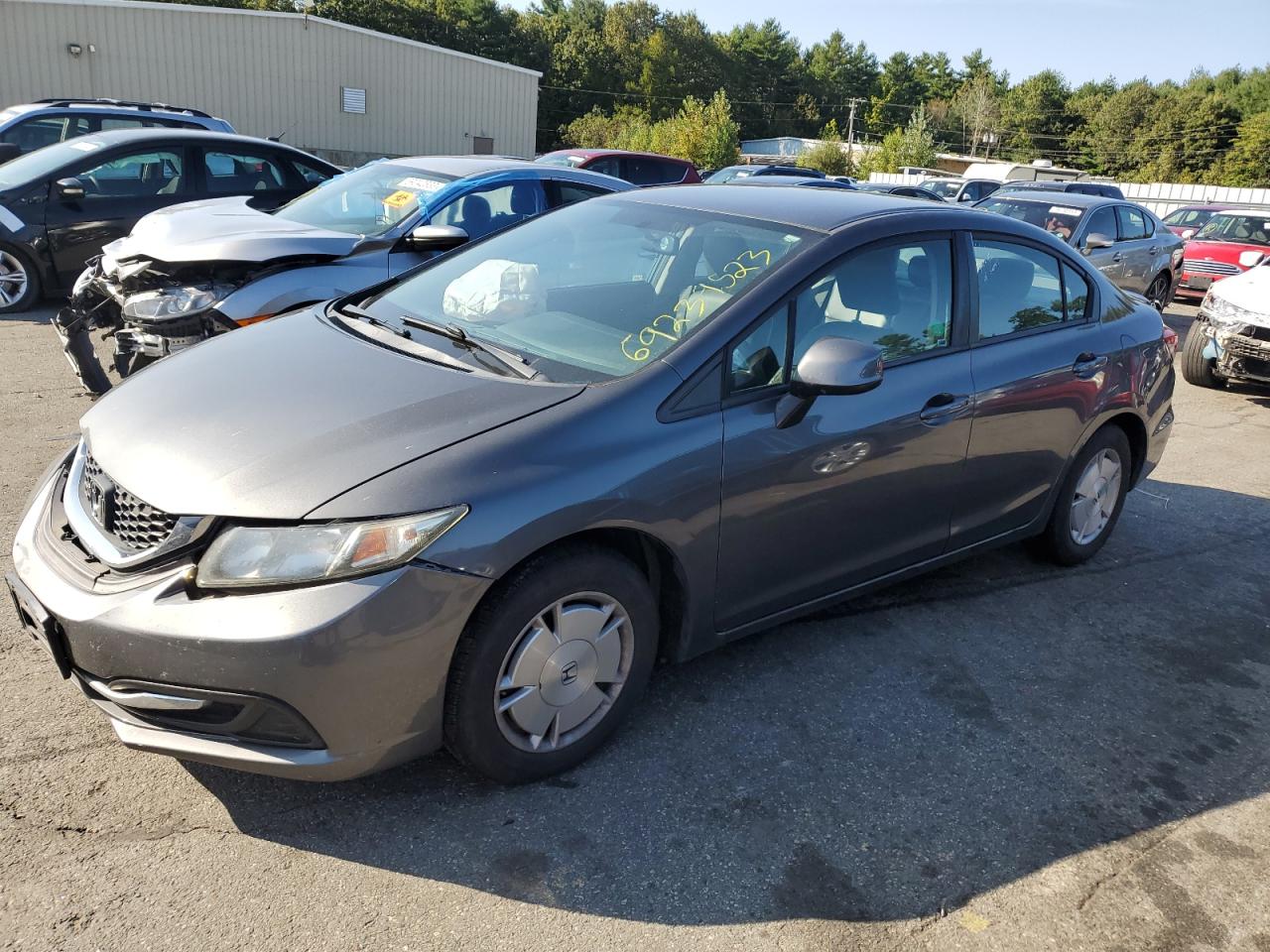 Image 1 of 2013 HONDA CIVIC HF 2013 with VIN 2HGFB2F64DH551627