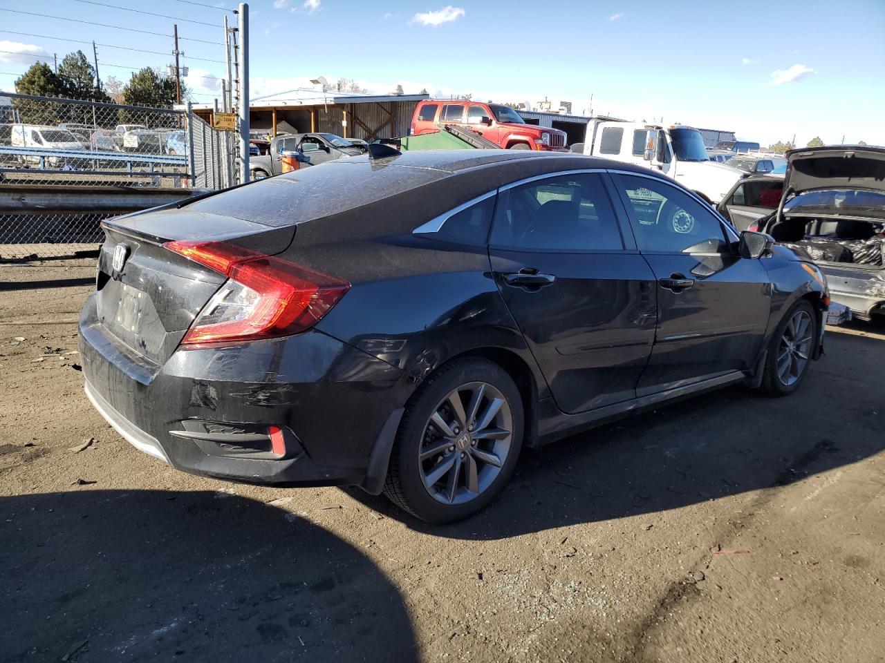 Obraz 3 z 2019 HONDA CIVIC EX 2019 z VIN 19XFC1F36KE008784