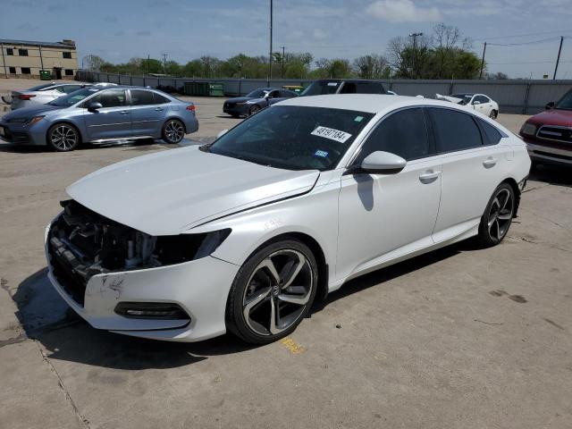Image 1 of 2018 HONDA ACCORD SPORT 2018 with VIN 1HGCV1F35JA165187