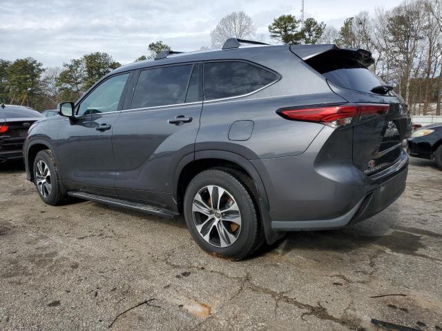 Image 2 of 2021 TOYOTA HIGHLANDER XLE 2021 with VIN 5TDGZRAH4MS035432