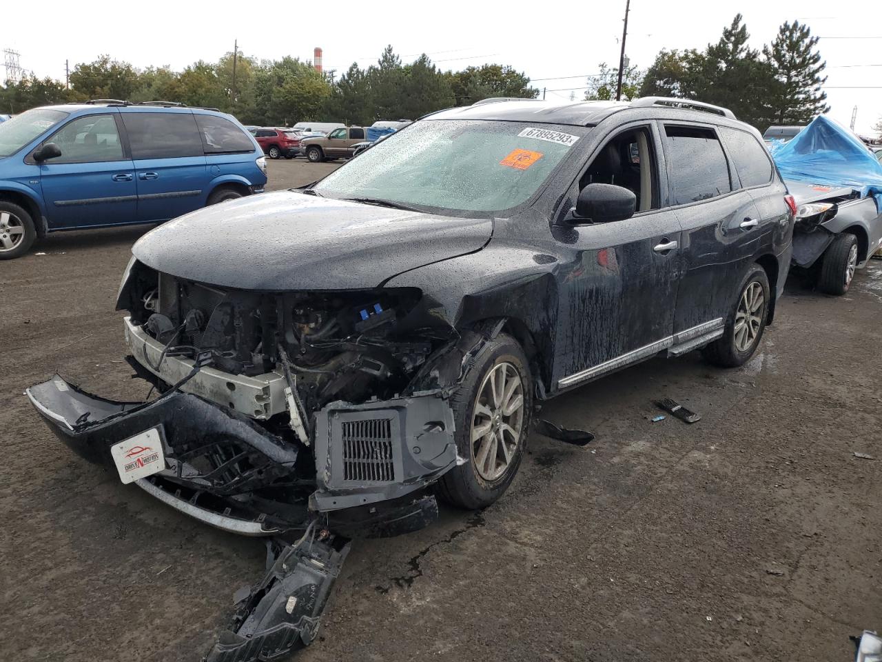 Obraz 1 z 2014 NISSAN PATHFINDER S 2014 z VIN 5N1AR2MM0EC666070