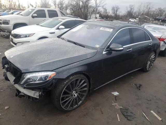 Image 1 of 2015 MERCEDES-BENZ S 550 4MATIC 2015 with VIN WDDUG8FB4FA203194