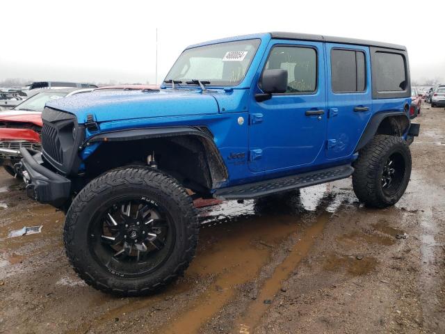 Image 1 of 2021 JEEP WRANGLER UNLIMITED SPORT 2021 with VIN 1C4HJXDG1MW759002