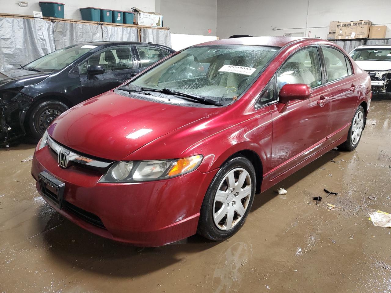 Изображение 1 2008 HONDA CIVIC LX 2008 с VIN 1HGFA165X8L055308