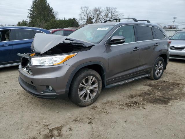 Obraz 1 z 2014 TOYOTA HIGHLANDER XLE 2014 z VIN 5TDJKRFH1ES013215