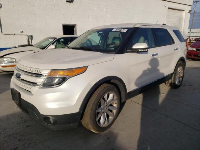 Image 1 of 2013 FORD EXPLORER LIMITED 2013 with VIN 1FM5K8F86DGB27257
