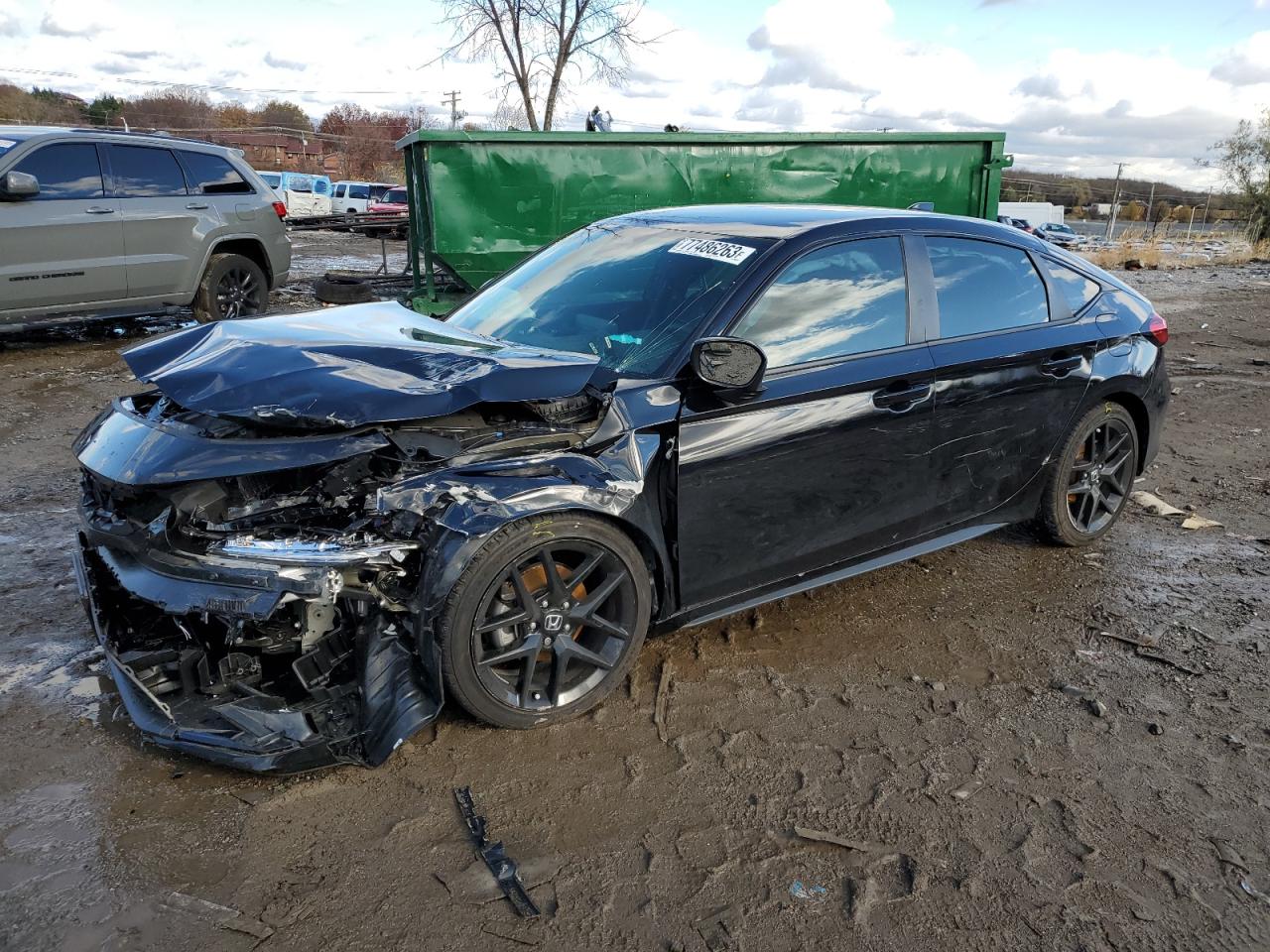 Image 1 of 2022 HONDA CIVIC SPORT 2022 with VIN 19XFL2H8XNE017894