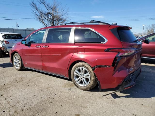 Изображение 2 2021 TOYOTA SIENNA XSE 2021 с VIN 5TDXSKFC9MS036374