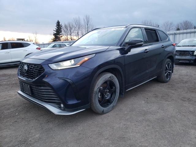 Изображение 1 2022 TOYOTA HIGHLANDER XSE 2022 с VIN 5TDLZRBH8NS215902