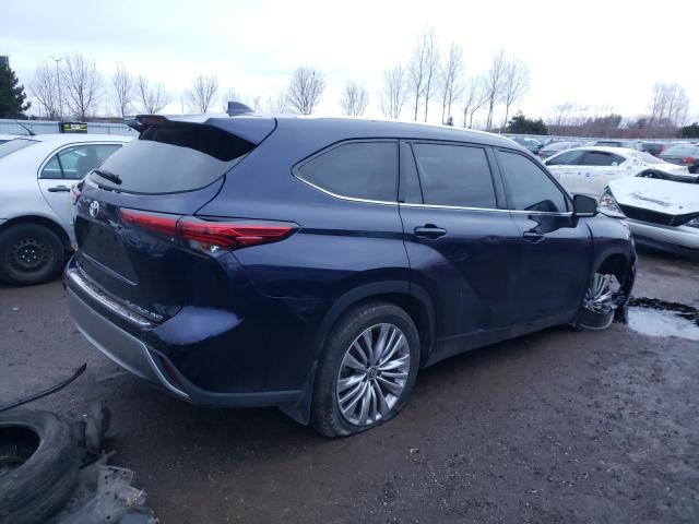 Image 3 of 2022 TOYOTA HIGHLANDER PLATINUM 2022 with VIN 5TDFZRBH0NS233615
