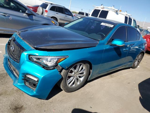 Image 1 of 2015 INFINITI Q50 BASE 2015 with VIN JN1BV7AP6FM345603