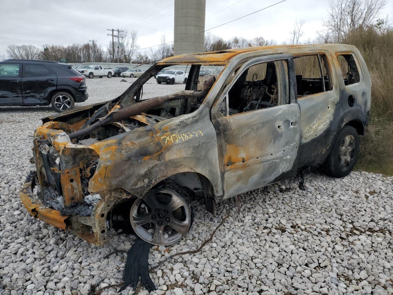 Obraz 1 z 2013 HONDA PILOT EXL 2013 z VIN 5FNYF4H51DB019916