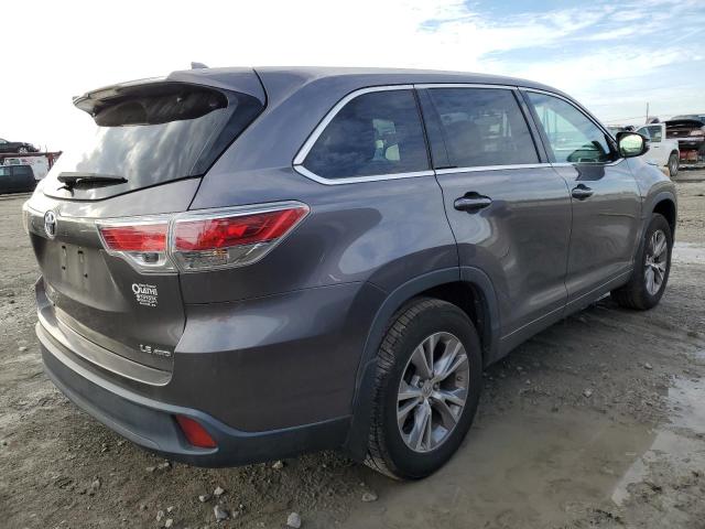 Image 3 of 2015 TOYOTA HIGHLANDER LE 2015 with VIN 5TDBKRFH8FS203342