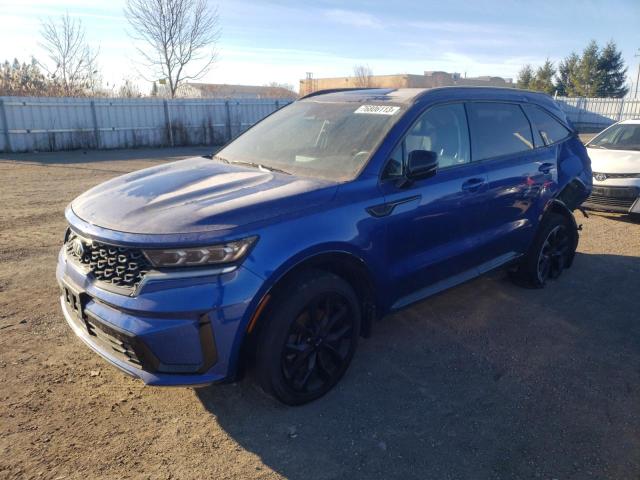 Image 1 of 2021 KIA SORENTO EX 2021 with VIN 5XYRHDLF9MG055991