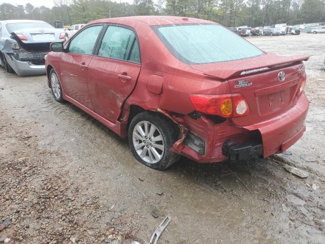 Image 2 of 2010 TOYOTA COROLLA BASE 2010 with VIN 2T1BU4EE4AC432624