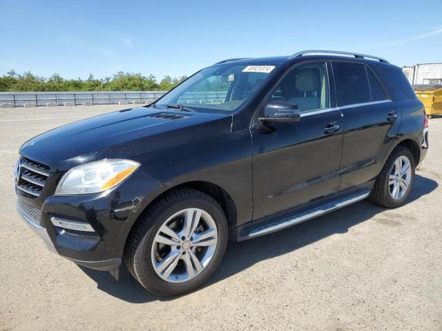 Image 1 of 2015 MERCEDES-BENZ ML 350 4MATIC 2015 with VIN 4JGDA5HB6FA473689