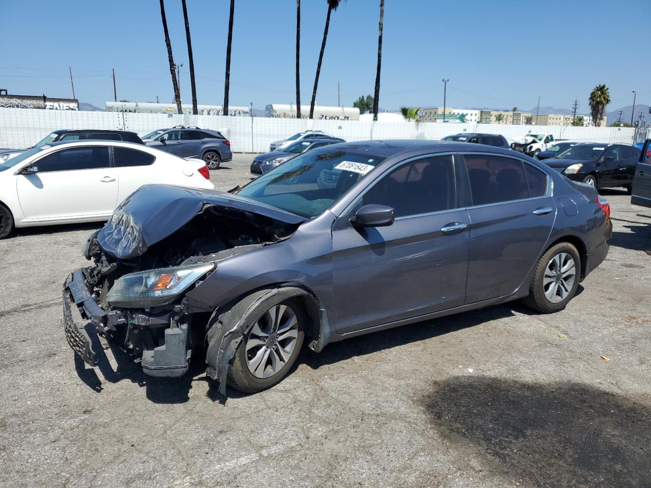 Изображение 1 2015 HONDA ACCORD LX 2015 с VIN 1HGCR2F38FA125879