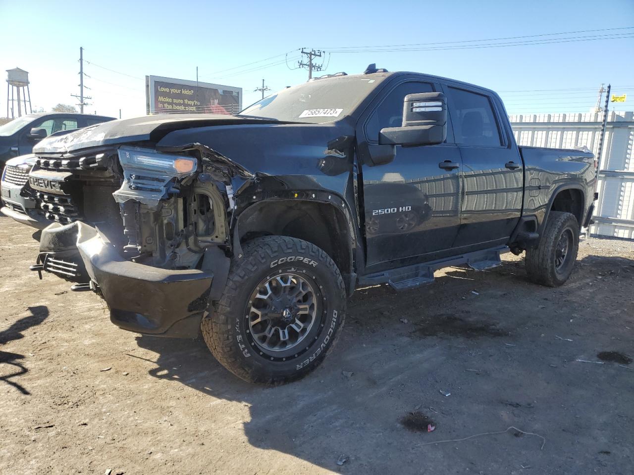 Obraz 1 z 2021 CHEVROLET SILVERADO K2500 CUSTOM 2021 z VIN 1GC4YME74MF272805