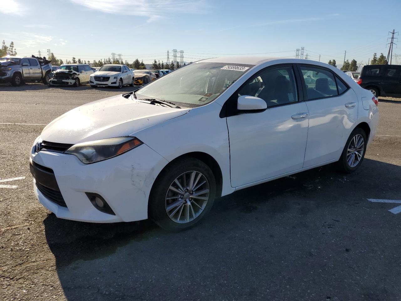 Obraz 1 z 2015 TOYOTA COROLLA L 2015 z VIN 5YFBURHE3FP359150