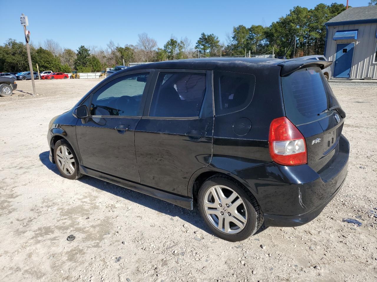 Image 2 of 2008 HONDA FIT SPORT 2008 with VIN JHMGD37648S063535