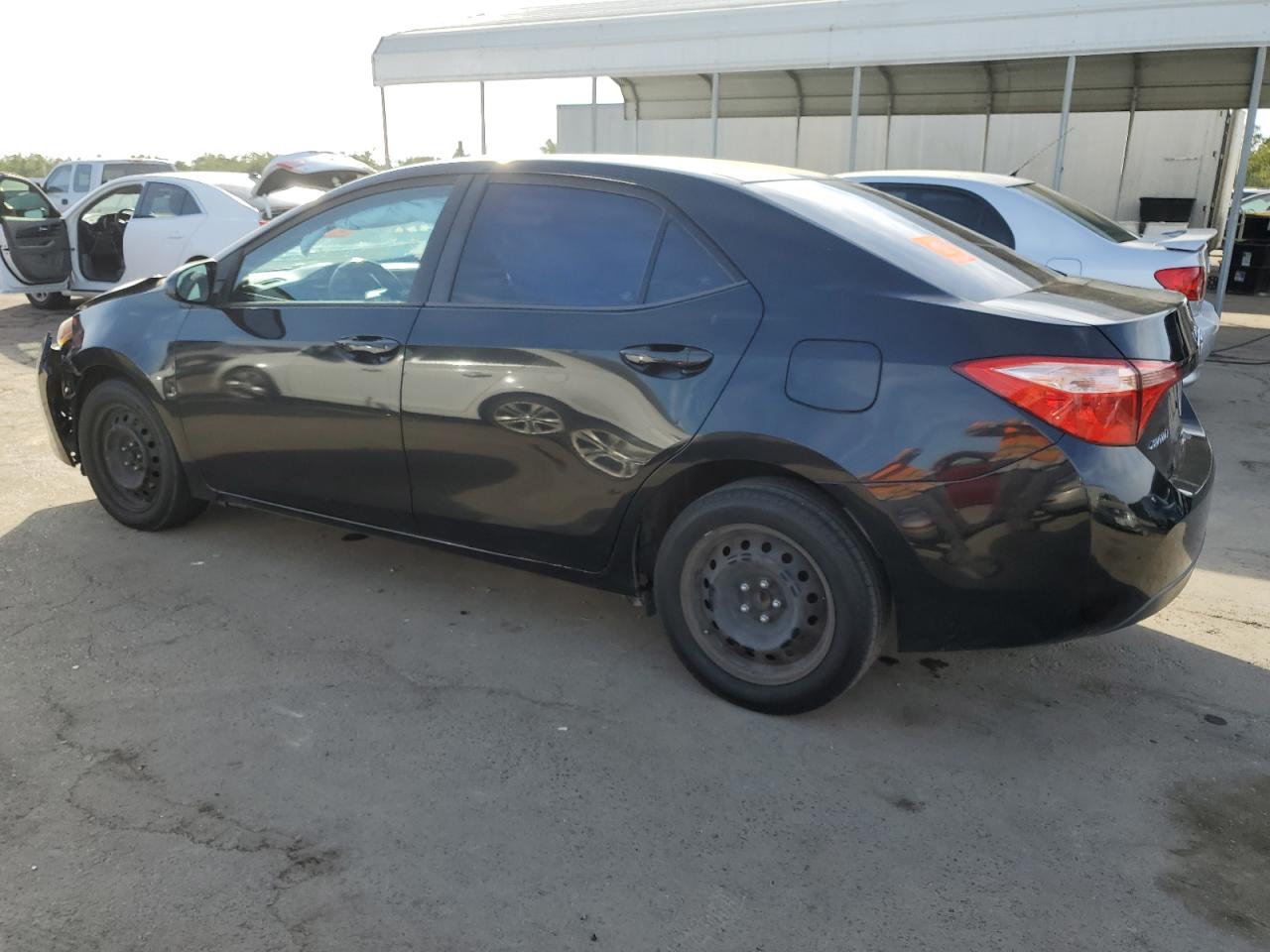 Image 2 of 2017 TOYOTA COROLLA L 2017 with VIN 5YFBURHE1HP640088
