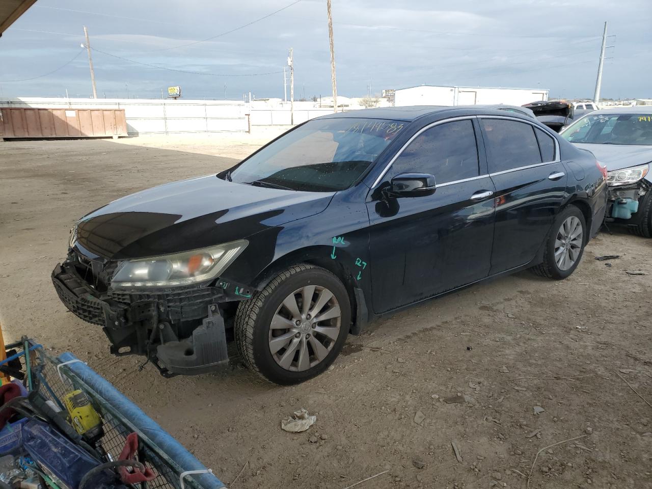 Image 1 of 2013 HONDA ACCORD EXL 2013 with VIN 1HGCR3F88DA031497