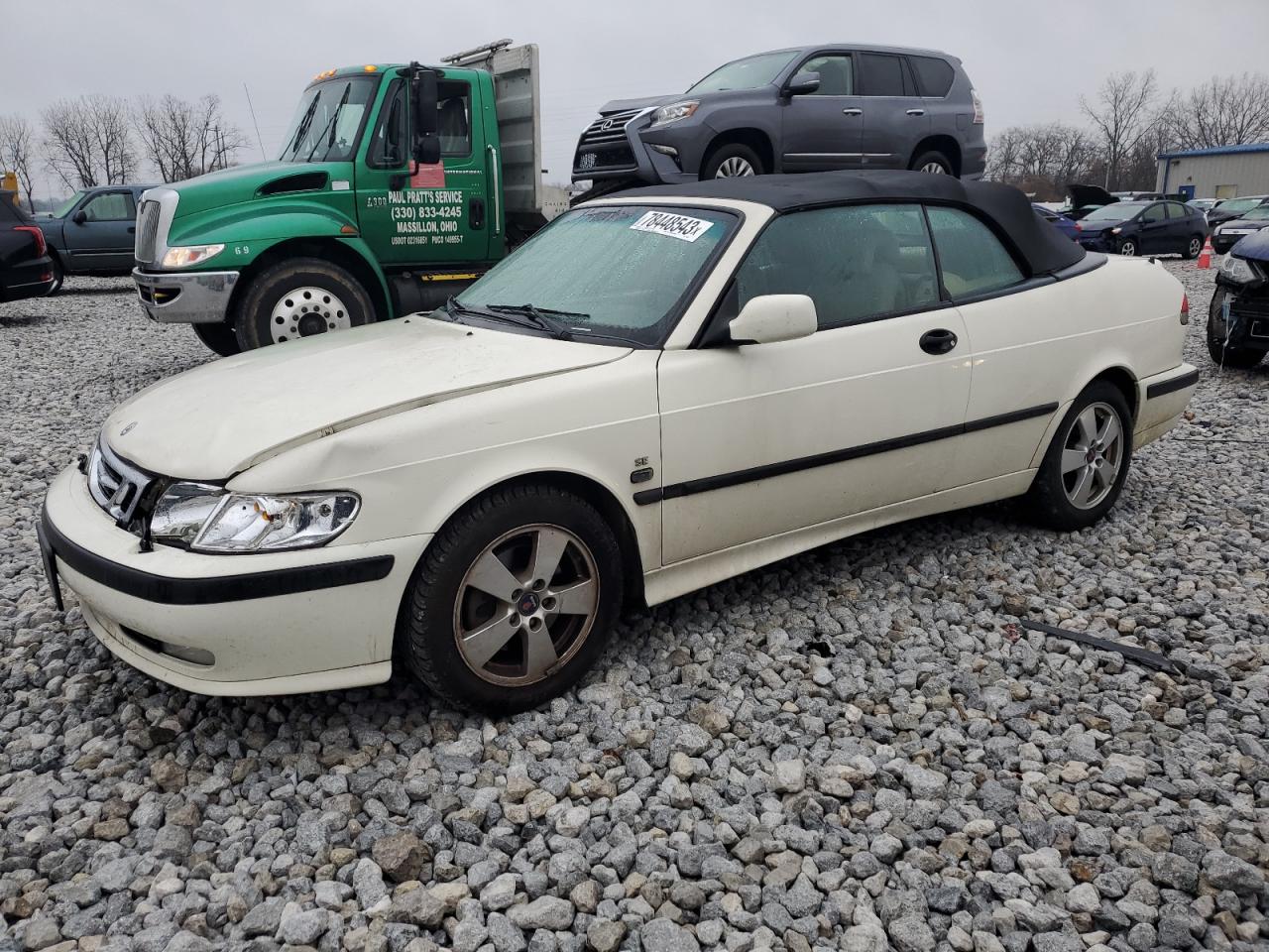 Image 1 of 2003 SAAB 9-3 SE 2003 with VIN YS3DF78K537010610