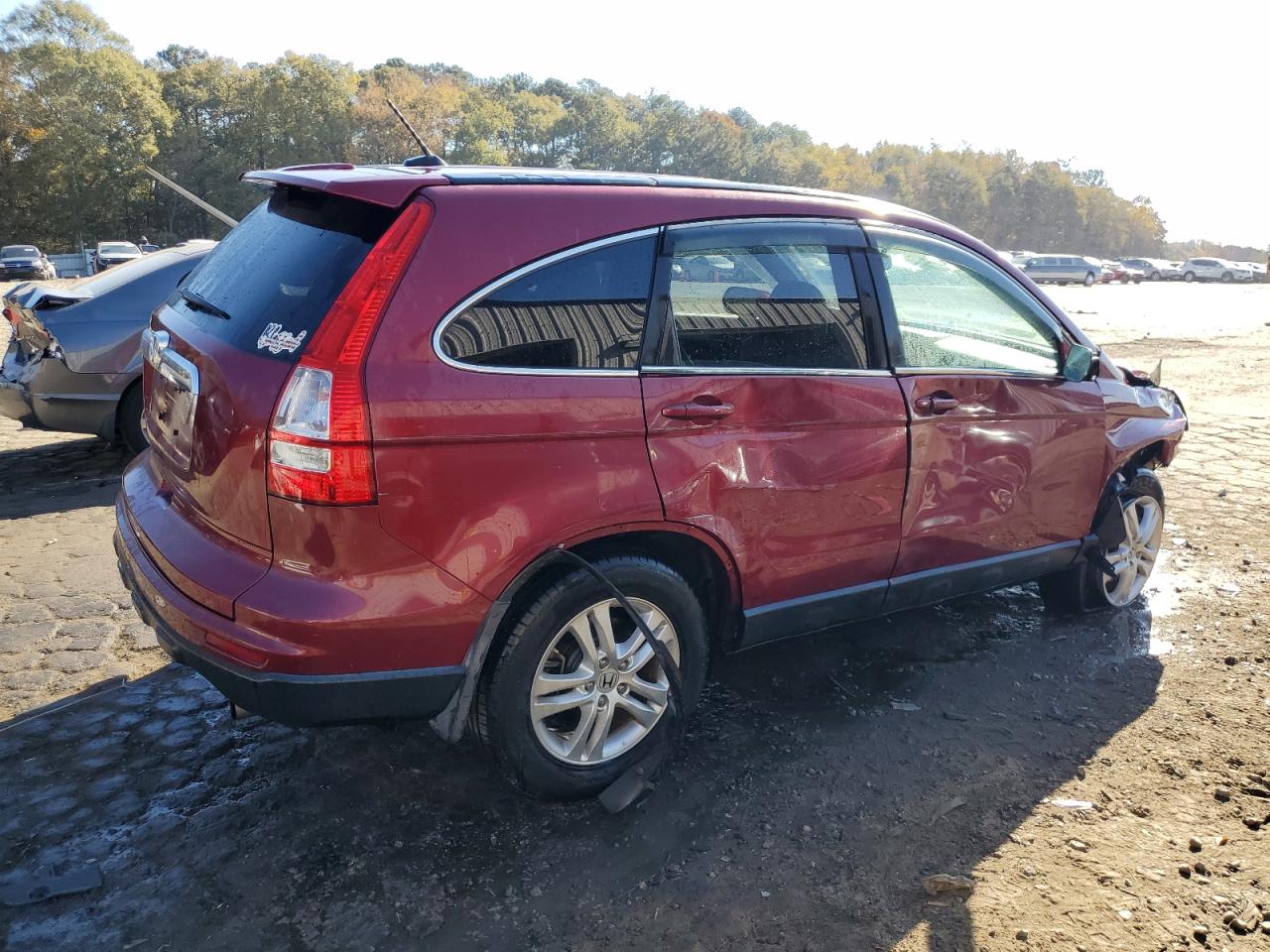 Image 3 of 2011 HONDA CR-V EXL 2011 with VIN 5J6RE3H72BL001125