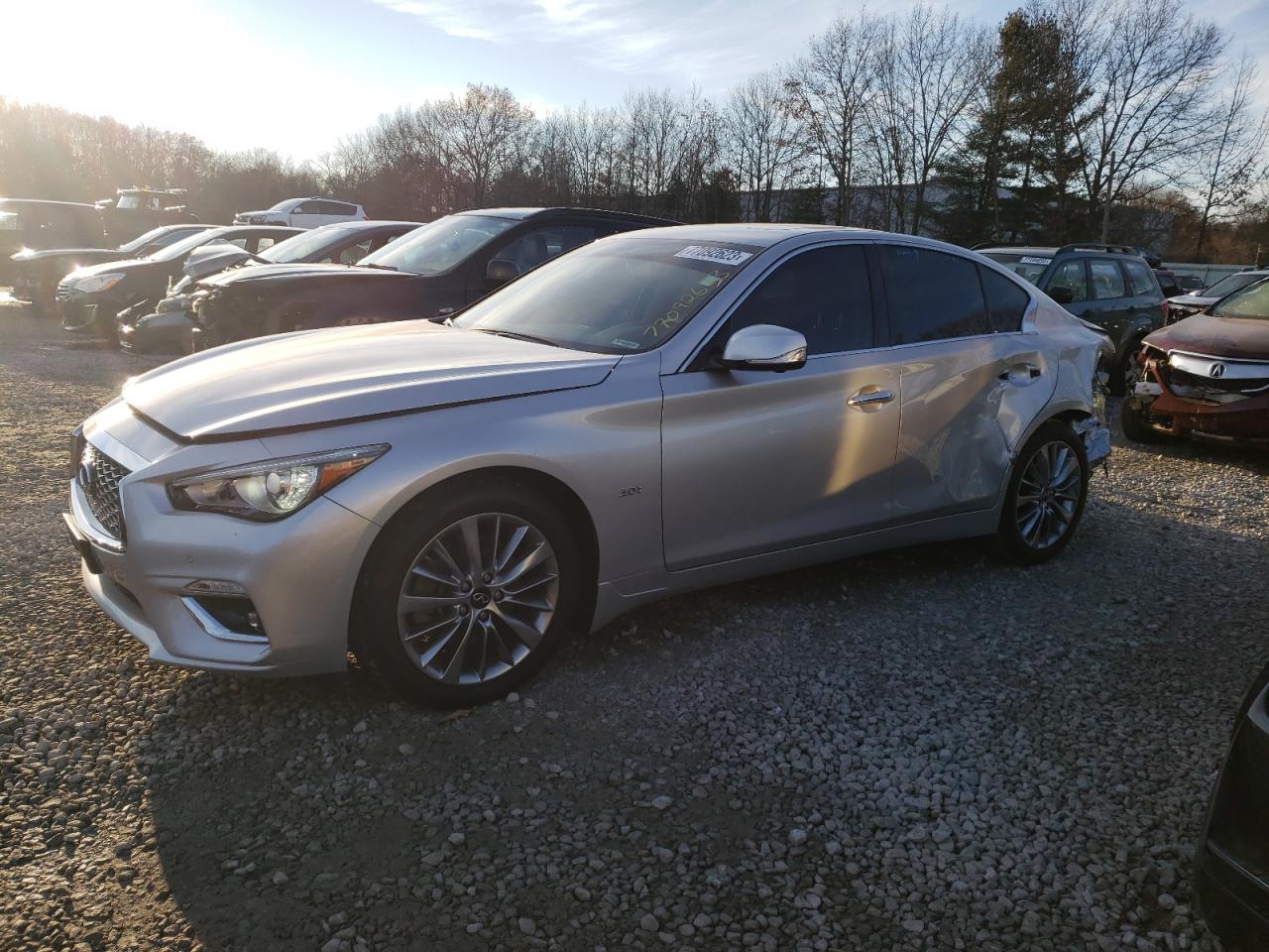 Image 1 of 2020 INFINITI Q50 PURE 2020 with VIN JN1EV7AR4LM251259
