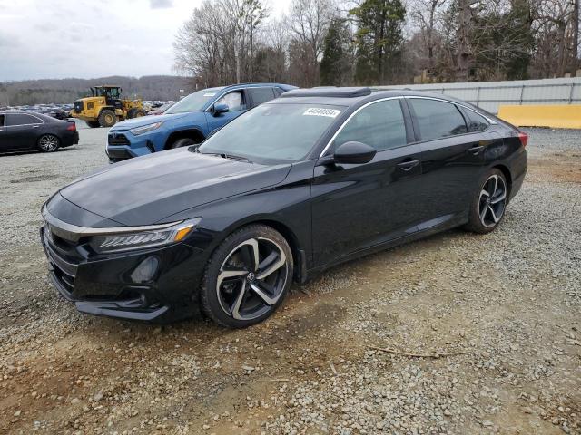 Image 1 of 2022 HONDA ACCORD SPORT 2022 with VIN 1HGCV2F31NA017789
