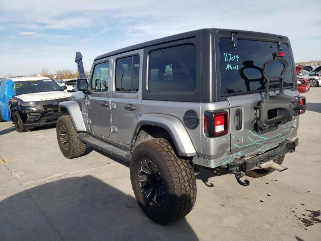 Image 2 of 2020 JEEP WRANGLER UNLIMITED SAHARA 2020 with VIN 1C4HJXEN3LW267924