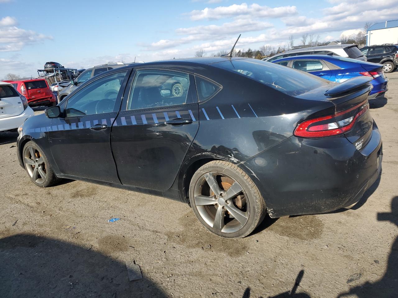 Image 2 of 2014 DODGE DART GT 2014 with VIN 1C3CDFEB1ED906581
