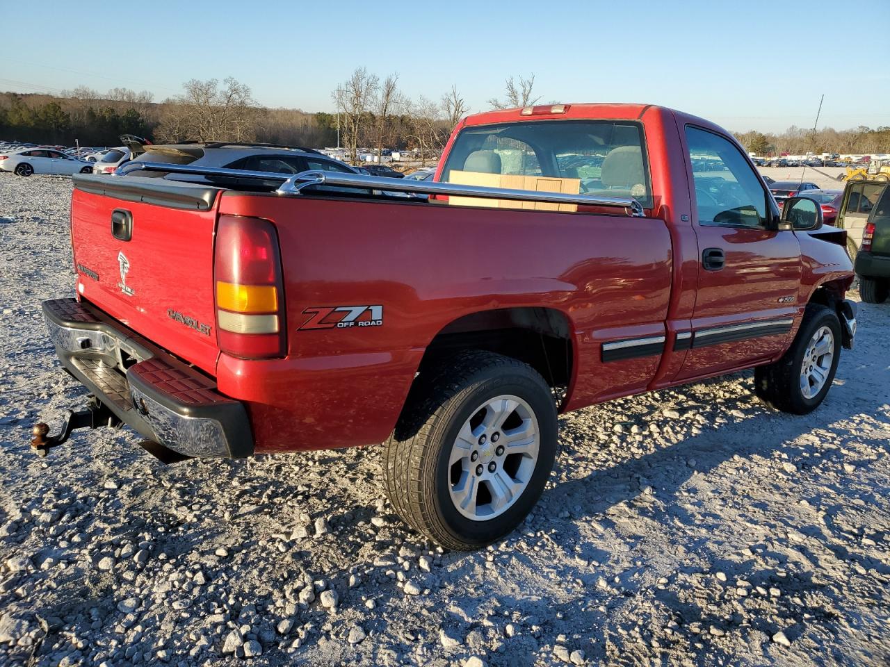 Изображение 3 2001 CHEVROLET SILVERADO K1500 2001 с VIN 1GCEK14T91Z252661
