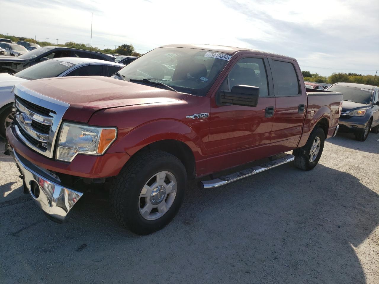 Изображение 1 2013 FORD F150 SUPERCREW 2013 с VIN 1FTFW1CFXDKF36320