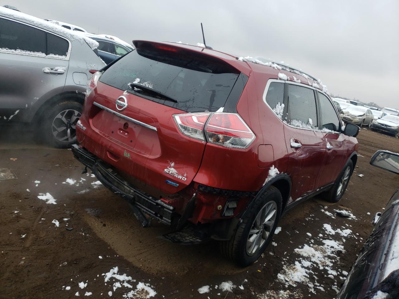 Image 3 of 2014 NISSAN ROGUE S 2014 with VIN 5N1AT2MV3EC860215