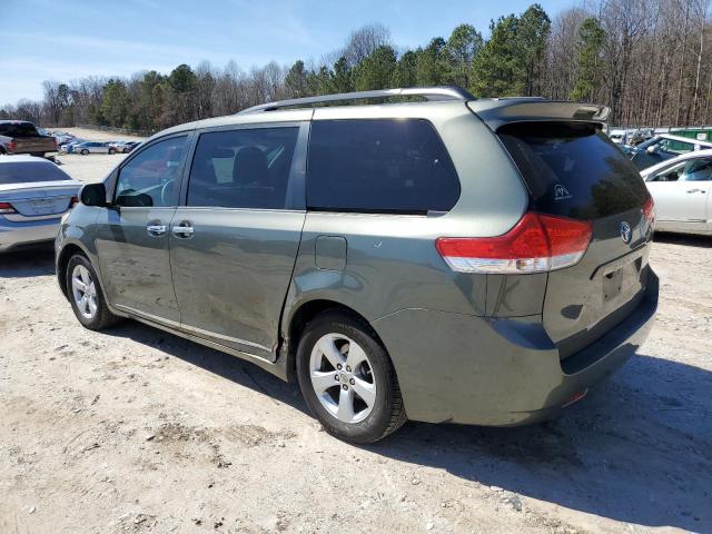 Изображение 2 2012 TOYOTA SIENNA LE 2012 с VIN 5TDKK3DC7CS229768