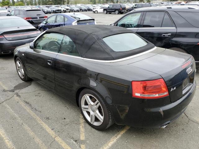Изображение 2 2008 AUDI A4 2.0T CABRIOLET QUATTRO 2008 с VIN WAUDF48HX8K007973