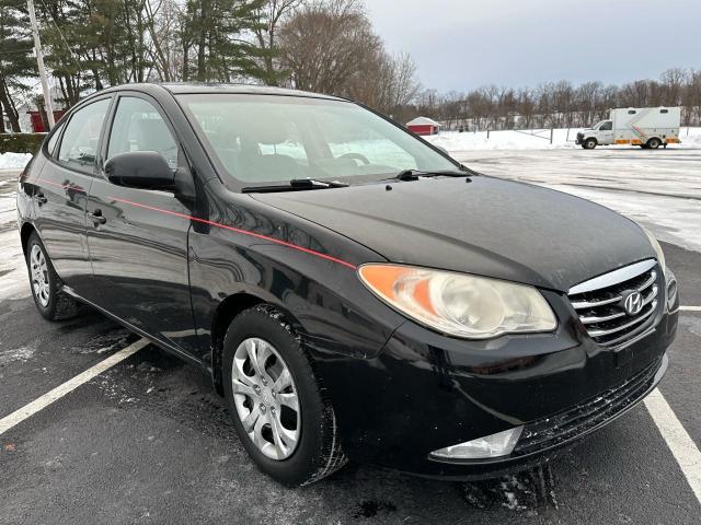 Image 1 of 2010 HYUNDAI ELANTRA BLUE 2010 with VIN KMHDU4AD3AU917387