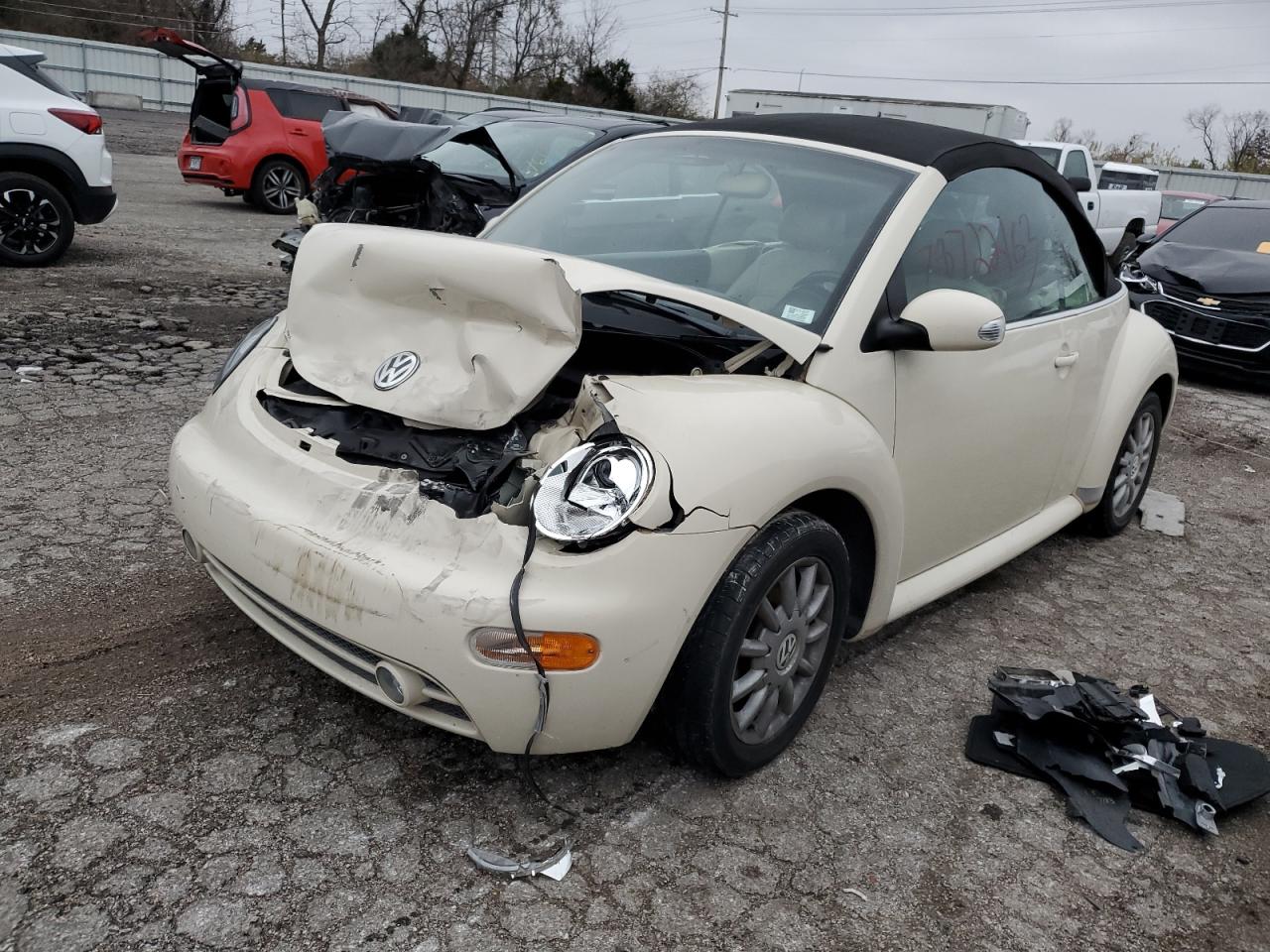 Obraz 1 z 2005 VOLKSWAGEN NEW BEETLE GLS 2005 z VIN 3VWCM31Y15M362329