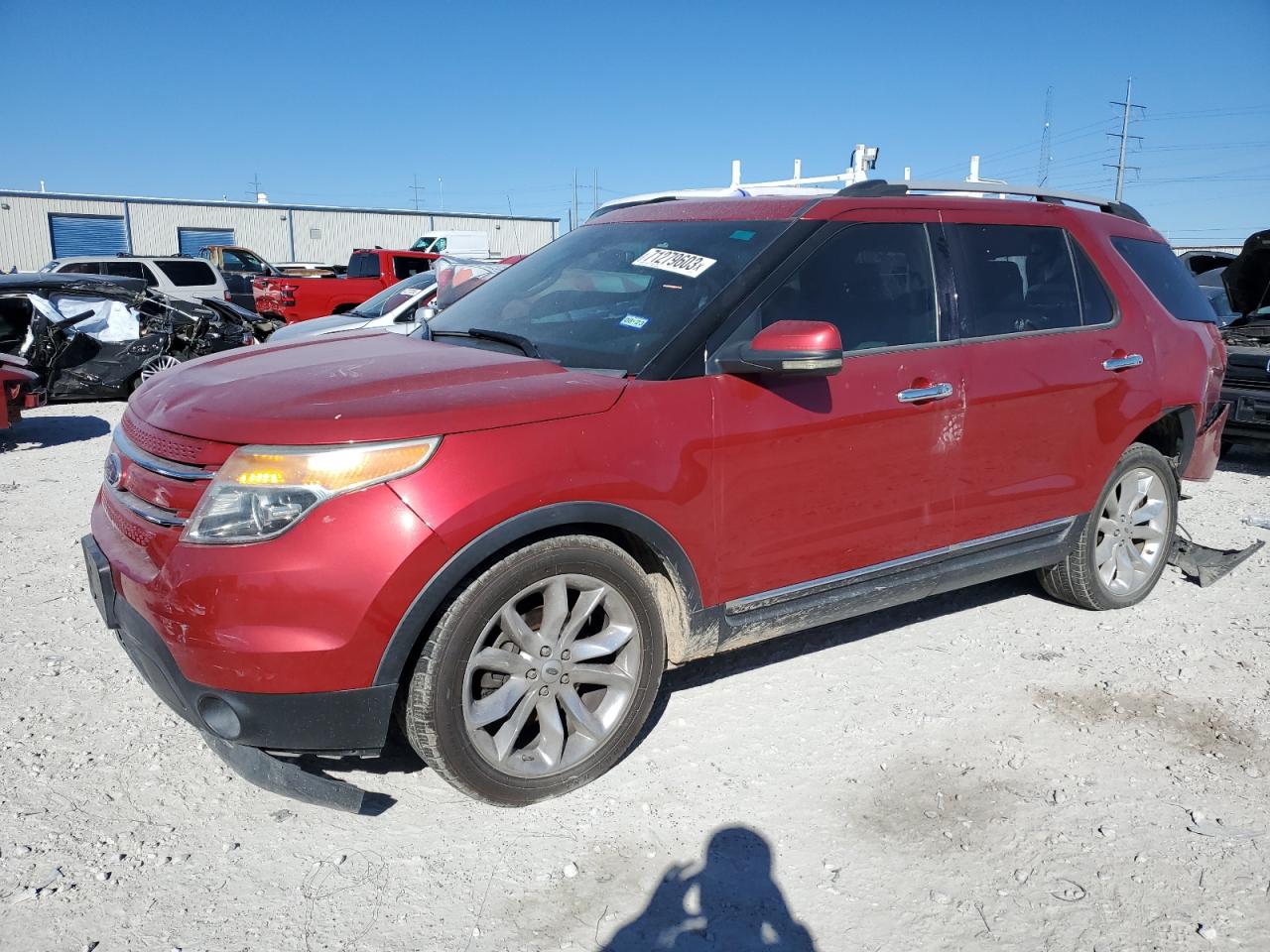 Image 1 of 2012 FORD EXPLORER LIMITED 2012 with VIN 1FMHK7F87CGA12818