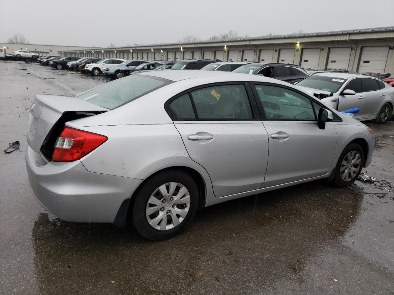 Image 3 of 2012 HONDA CIVIC LX 2012 with VIN 19XFB2F56CE042297