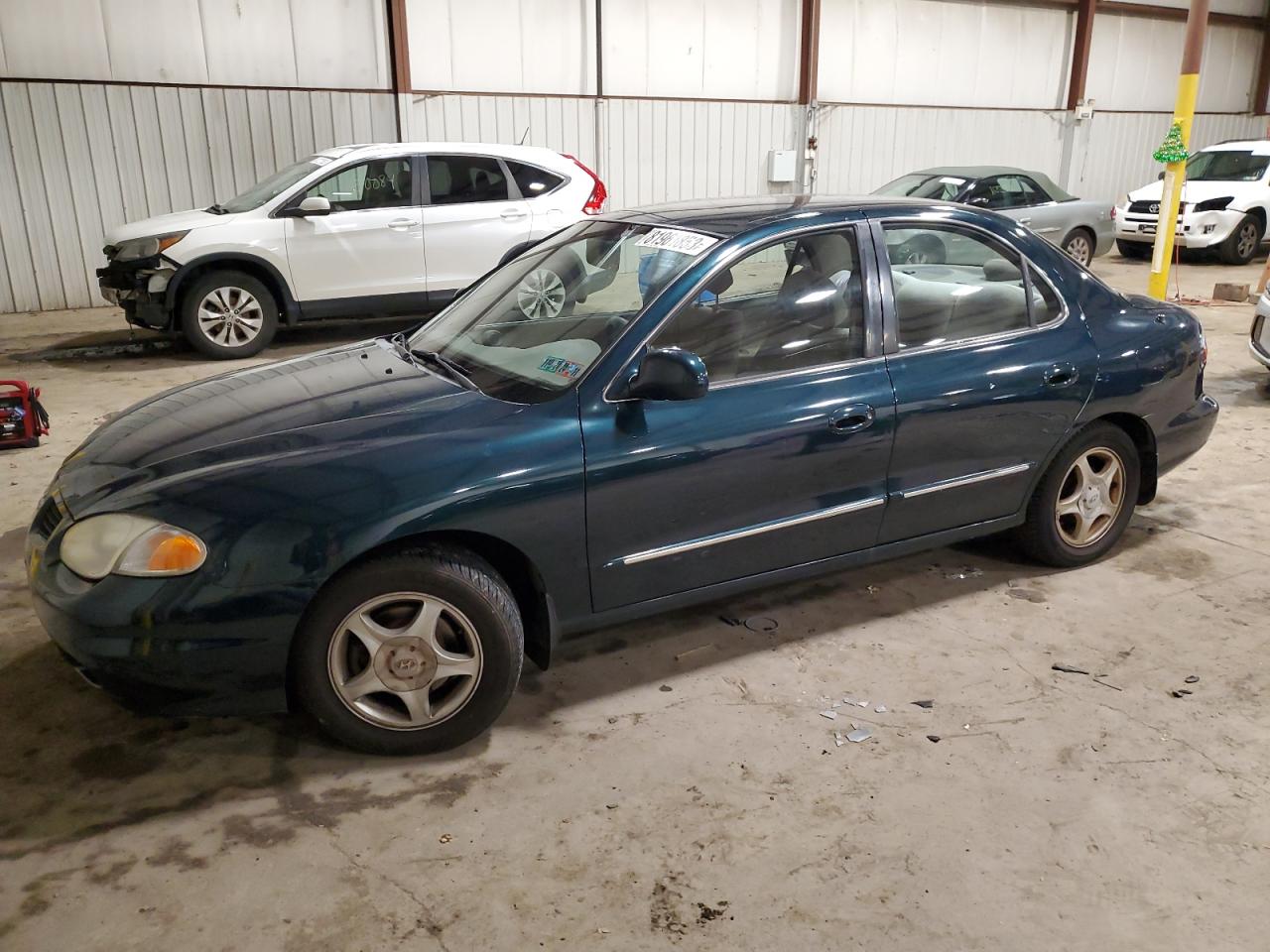 Image 1 of 2000 HYUNDAI ELANTRA GLS 2000 with VIN KMHJF35F9YU973184