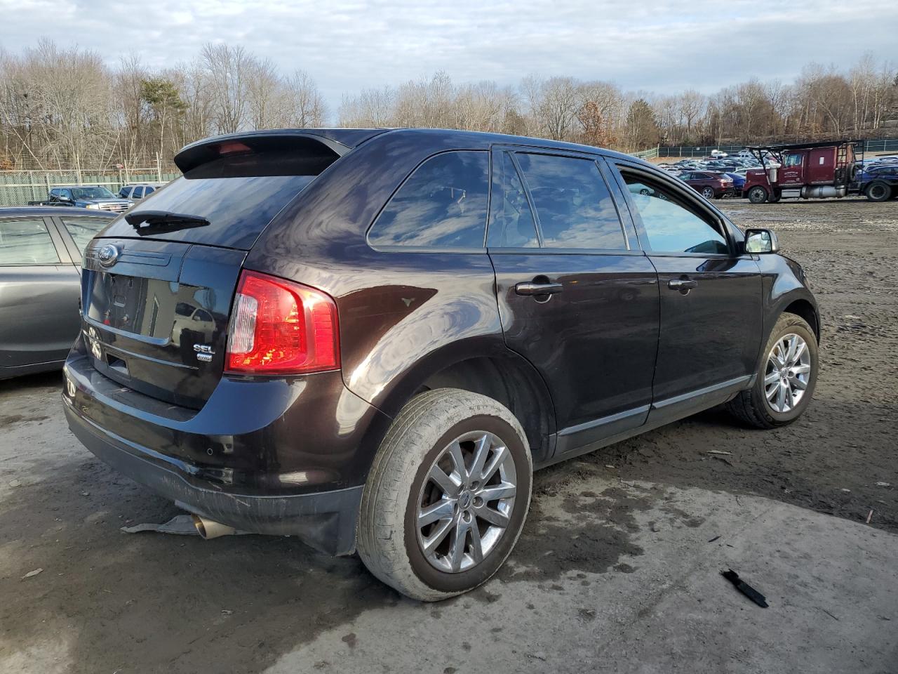 Image 3 of 2013 FORD EDGE SEL 2013 with VIN 2FMDK4JC8DBB41099