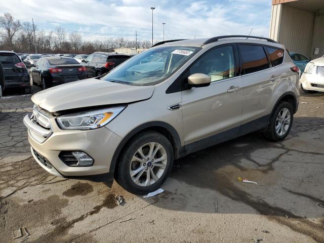 Image 1 of 2018 FORD ESCAPE SEL 2018 with VIN 1FMCU0HD6JUD27940