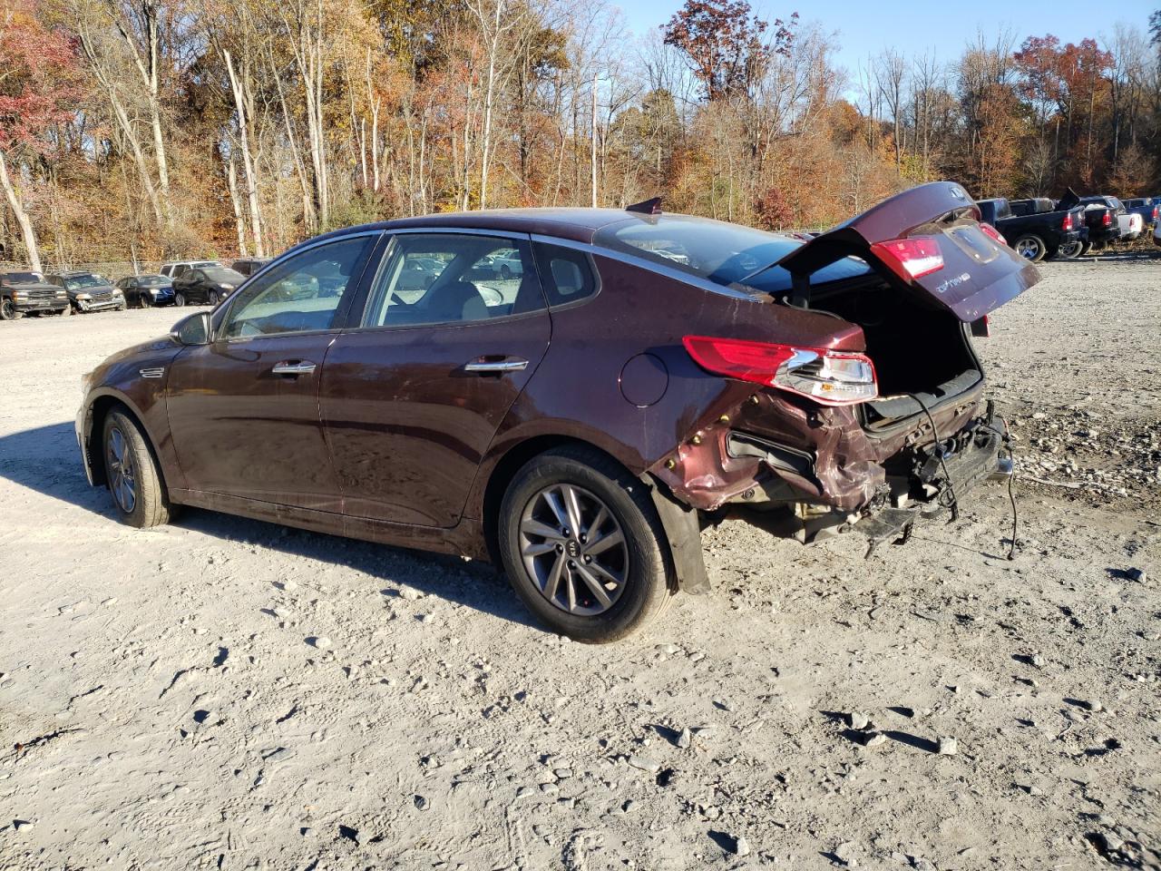 Image 2 of 2020 KIA OPTIMA LX 2020 with VIN 5XXGT4L31LG420839