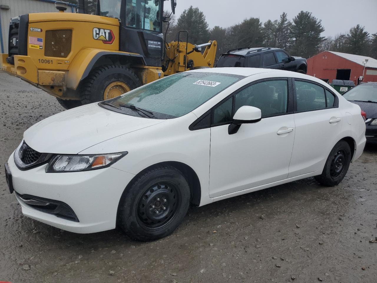 Image 1 of 2013 HONDA CIVIC LX 2013 with VIN 2HGFB2F57DH556540