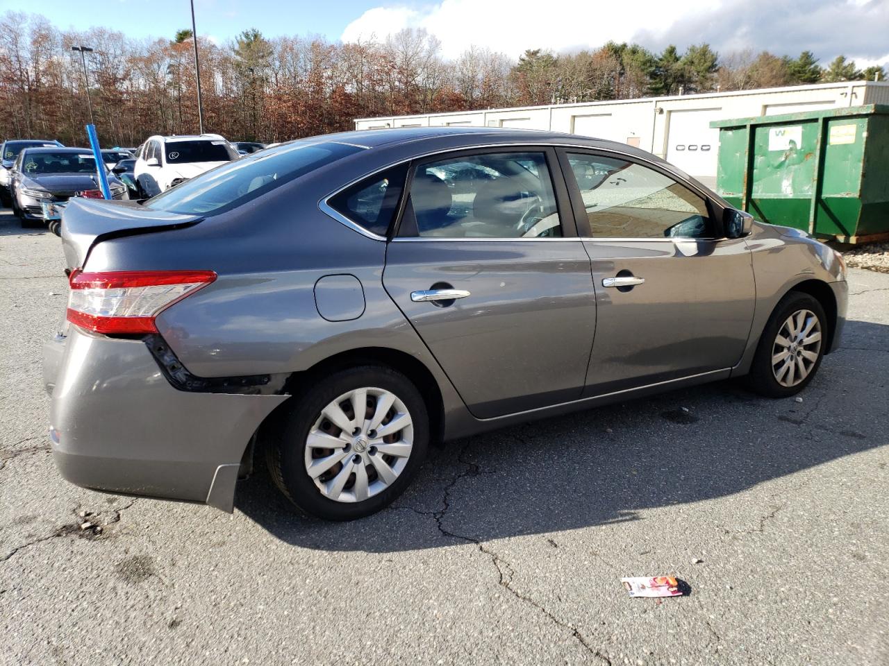 Изображение 3 2015 NISSAN SENTRA S 2015 с VIN 3N1AB7APXFY376547